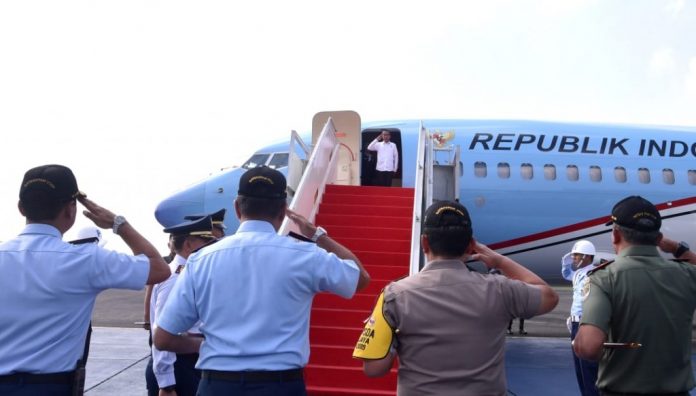presiden bertolak dari Halim Perdana Kusuma